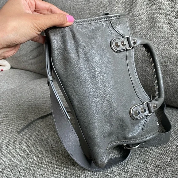 *SOLD* Balenciaga City Classic Metallic Edge Bag Leather Mini. - Picture 4 of 17
